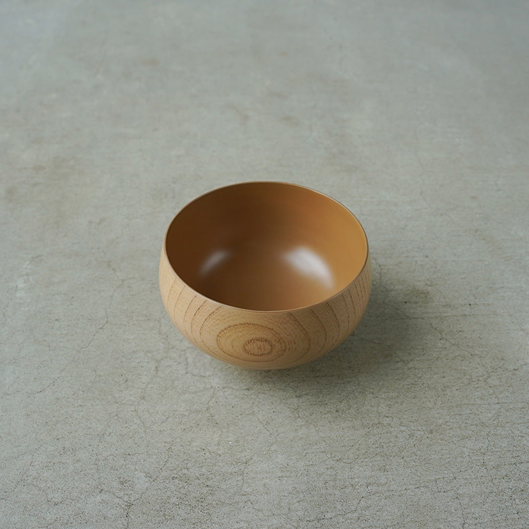 Hinao Lacquerware Kurumu Stacking Bowl, Medium, White