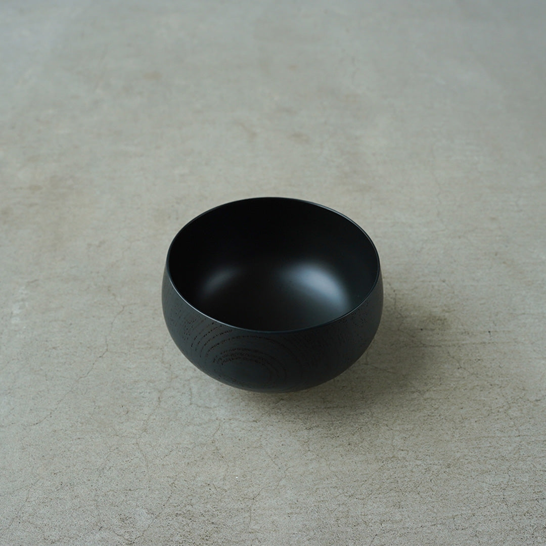 Hinao Lacquerware Kurumu Set Bowl (M) Navy