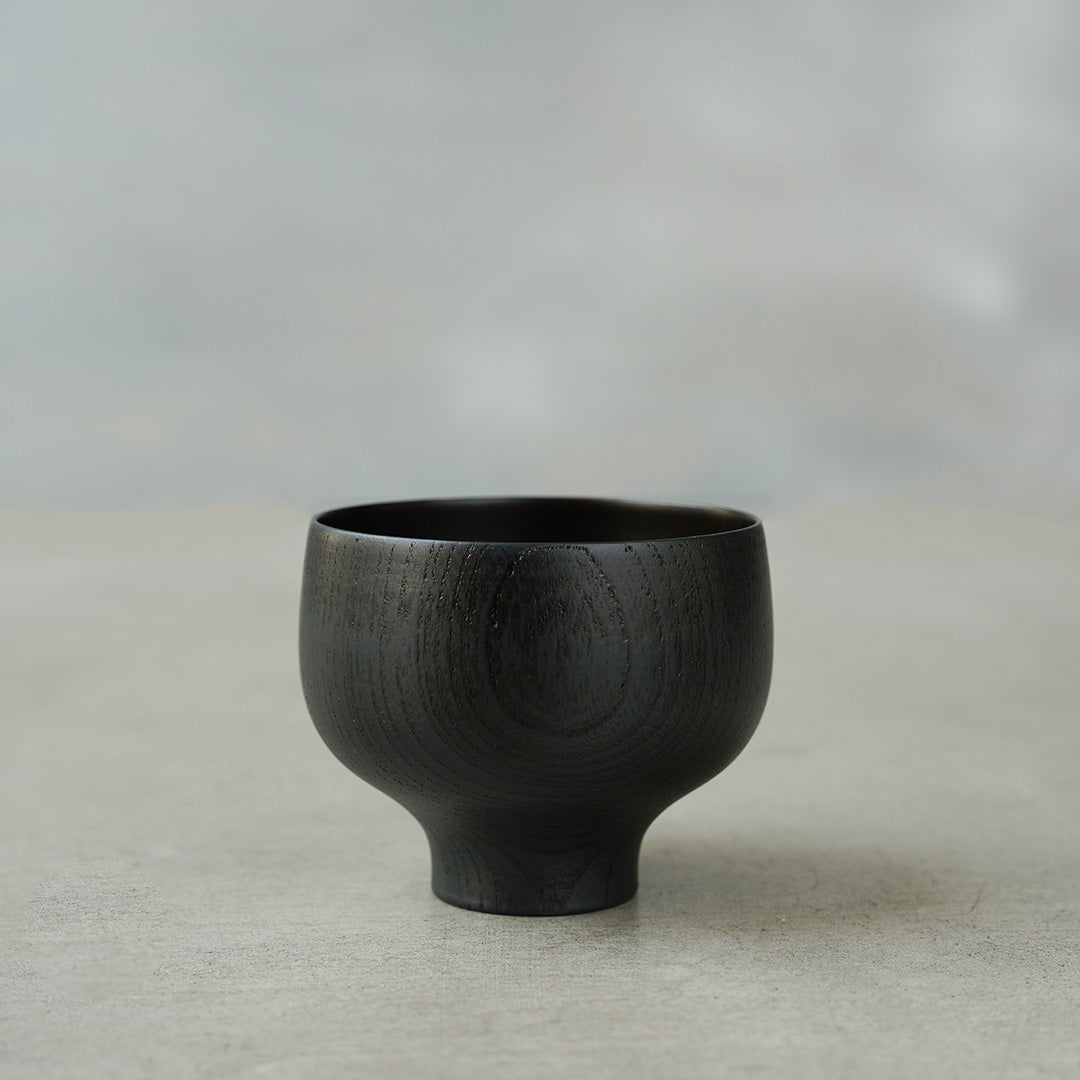 Hinao Lacquerware Kurumu Soup Bowl, Navy
