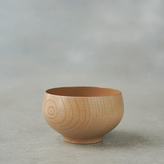 土直漆器 くるむ組椀 中 白