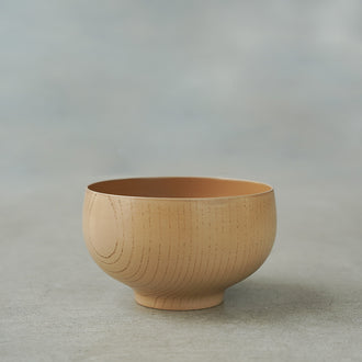 土直漆器 くるむ組椀 大 白