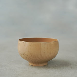 土直漆器 くるむ組椀 大 白