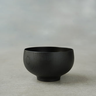 土直漆器 くるむ組椀 大 紺