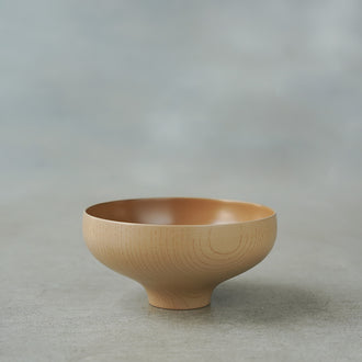 土直漆器 くるむ飯椀 白