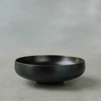 土直漆器 くるむ6寸ボウル 紺