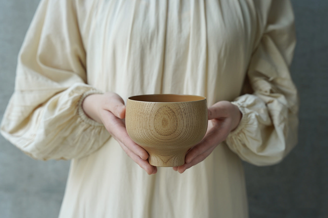 HINAO SHIKKI Kurumu Soup Bowl White
