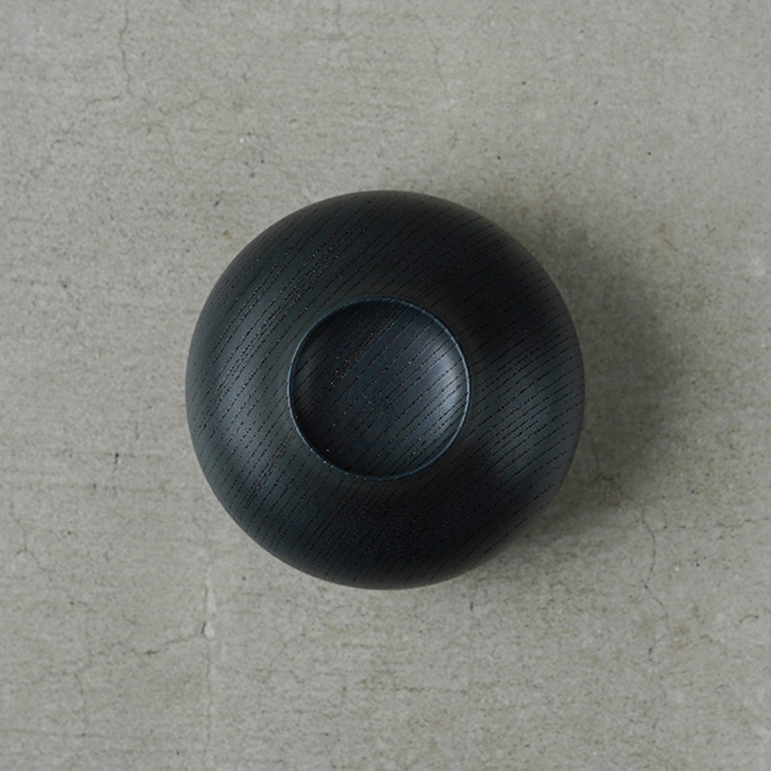 Hinao Lacquerware Kurumu Soup Bowl, Navy