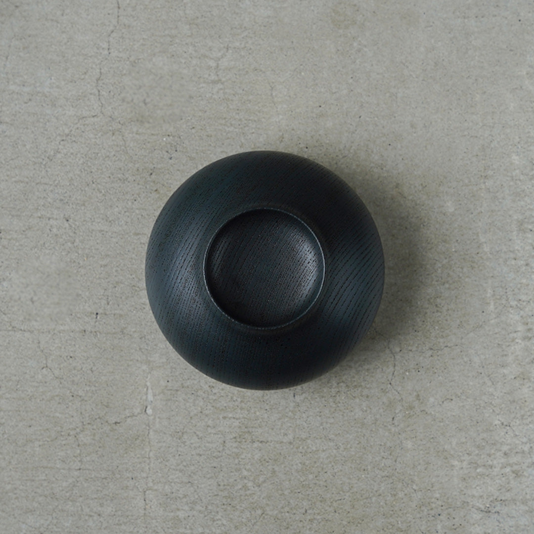 Hinao Lacquerware Kurumu Set Bowl (M) Navy