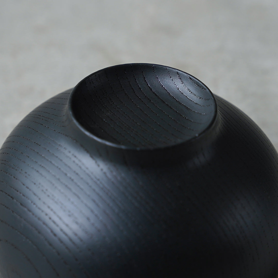 Hinao Lacquerware Kurumu Set Bowl (M) Navy