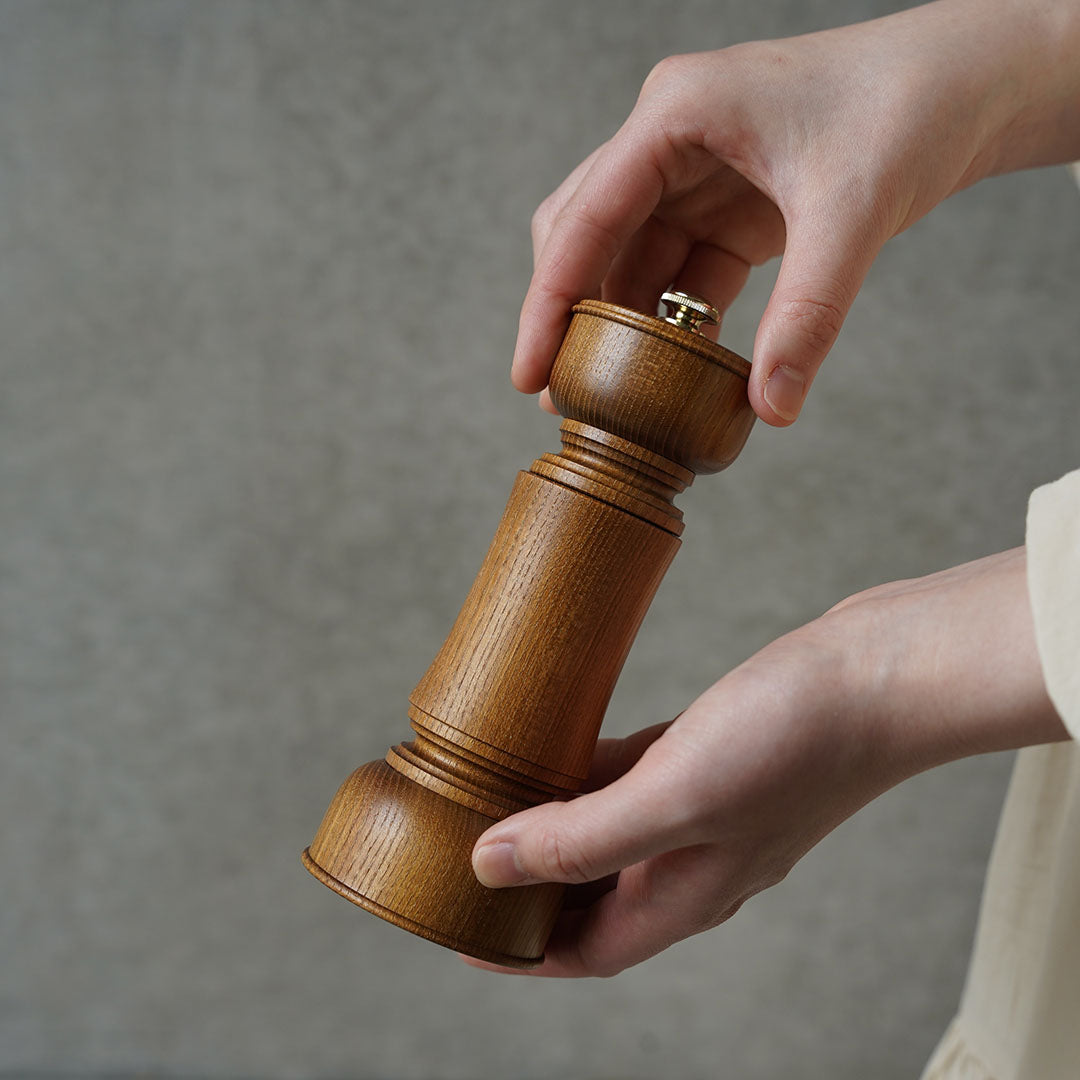 Woodworking Yamani Pepper Mill 6 Donburi