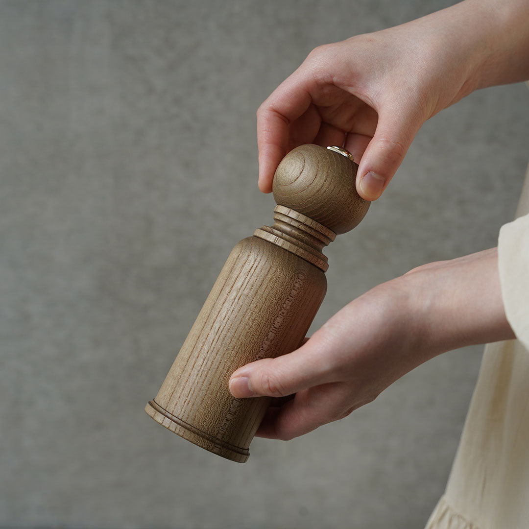 Woodworking Yamani Pepper Mill 6 Kokeshi