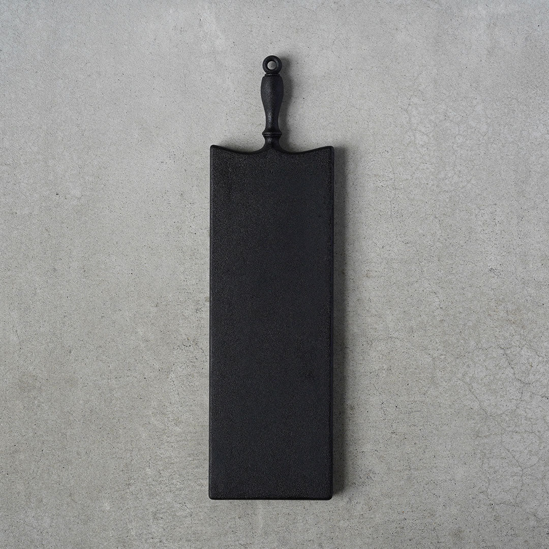 Kenta Nakanishi Serving Board Black Lacquer Matte