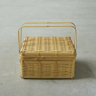 南風工藝 バスケットフタ付大