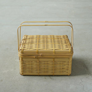 南風工藝 バスケットフタ付大