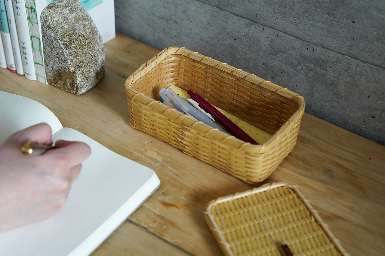 民藝　竹細工　箱 竹細工 鳥籠（小） 箱付き - メルカリ