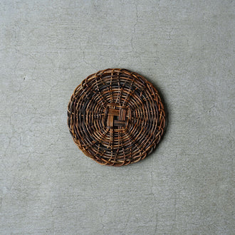 宮本工芸 あけび蔓 土瓶敷き 5寸