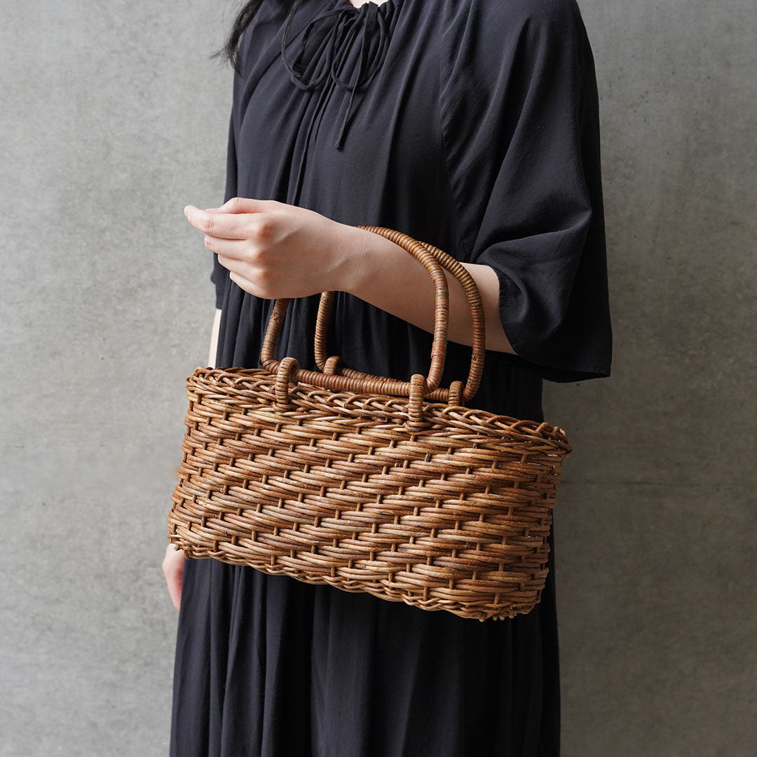 Akebi Thin Basket Bag - Hora-weave