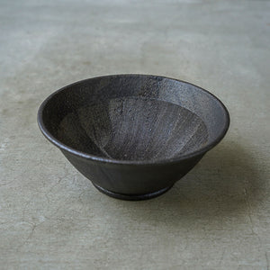 冨本 大輔×ヤマセ製陶所 黒すり鉢（7寸）