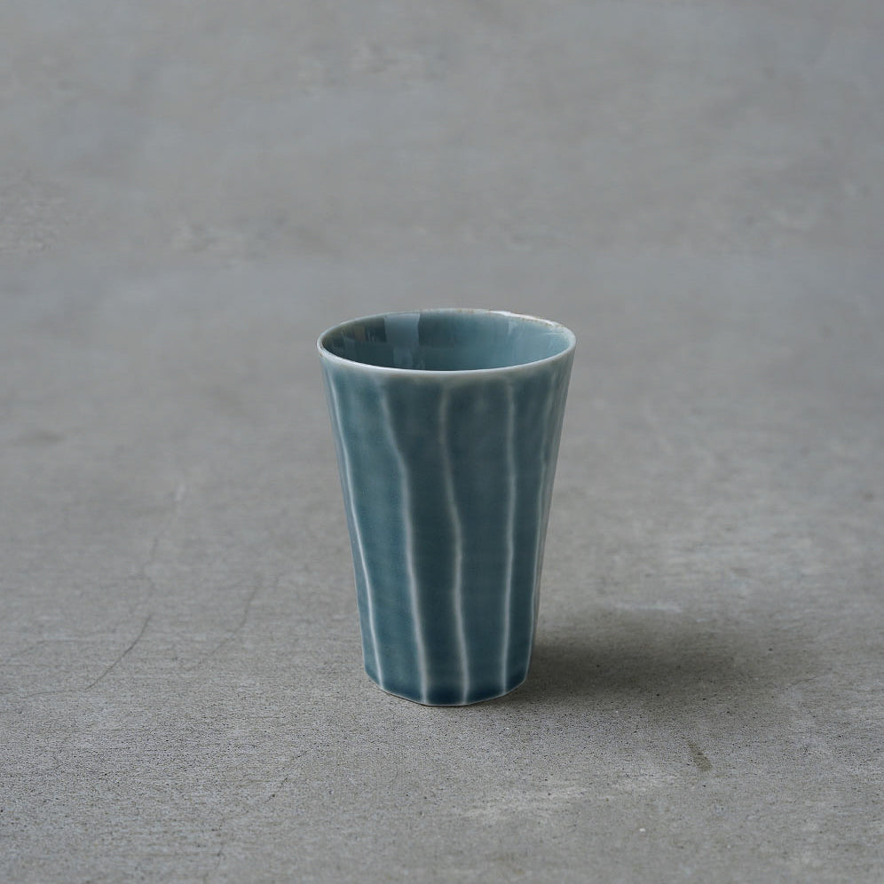 Kasen Kiln Ruri-ji Carved Glass