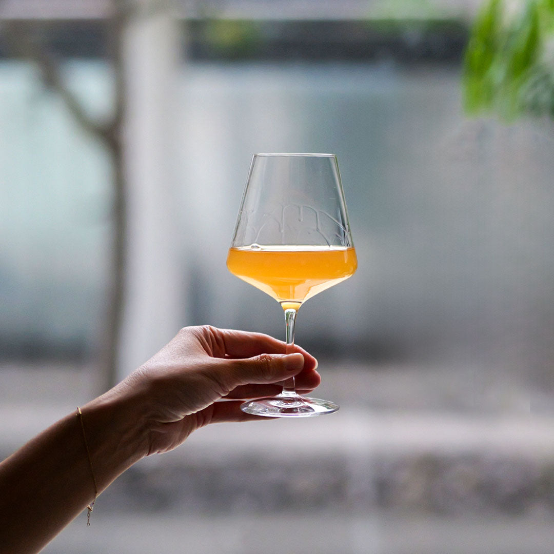 Kimura Glass Tateyama 10oz Wine Glass