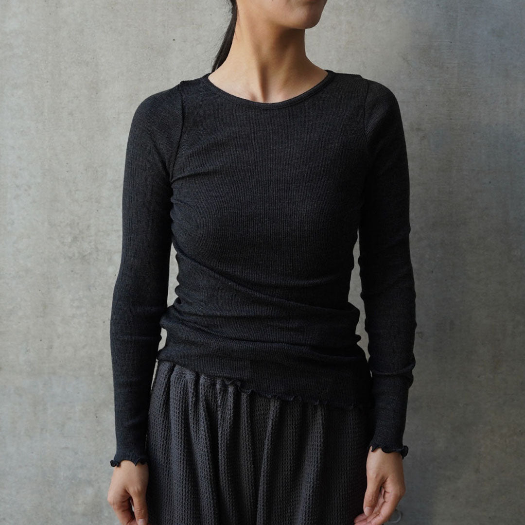 me. merino washable wool ロングスリーブ