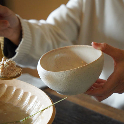 SAKUZAN ボウルclay 白 S