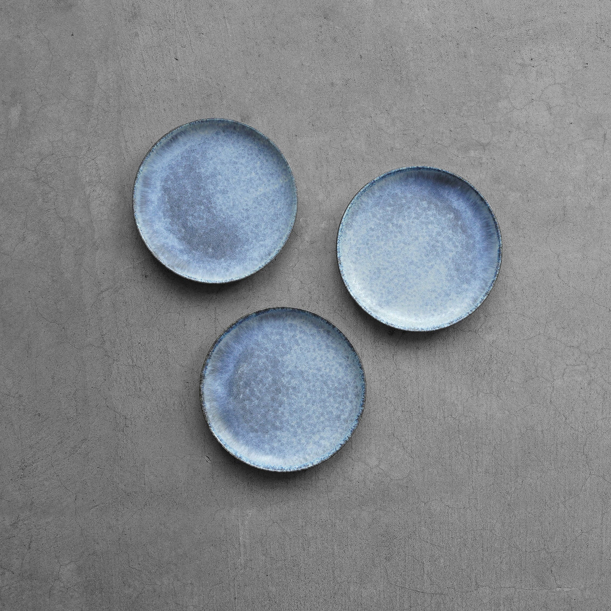 fog plate 15cm BLUE