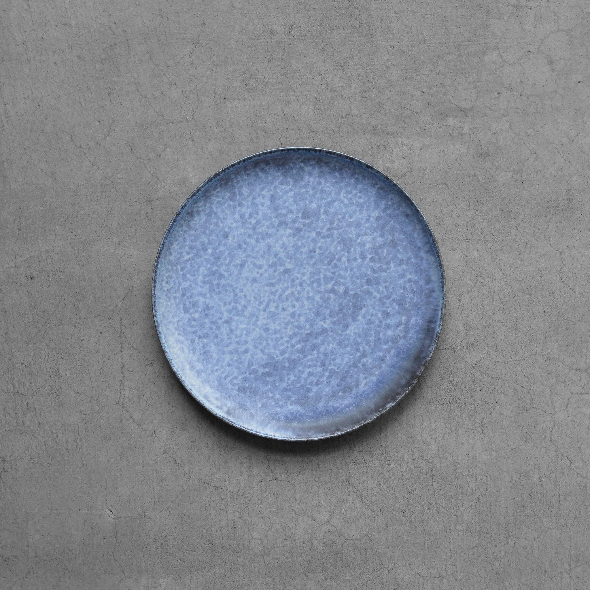fog plate 21cm BLUE