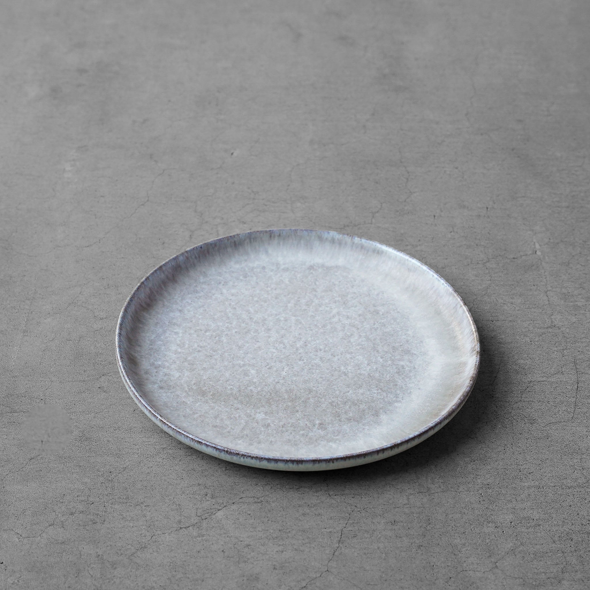 fog plate 21cm WHITE