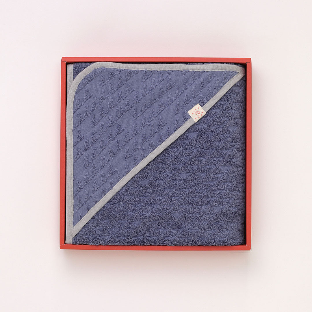 tinymame 【GIFTセット】フードタオル swim