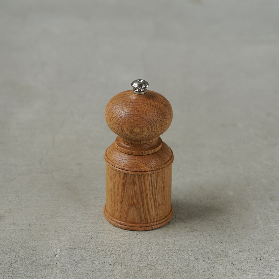 Woodworking Yamani Salt Mill 4 Ribbed Knob