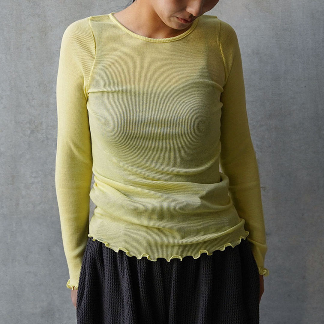 me. merino washable wool ロングスリーブ